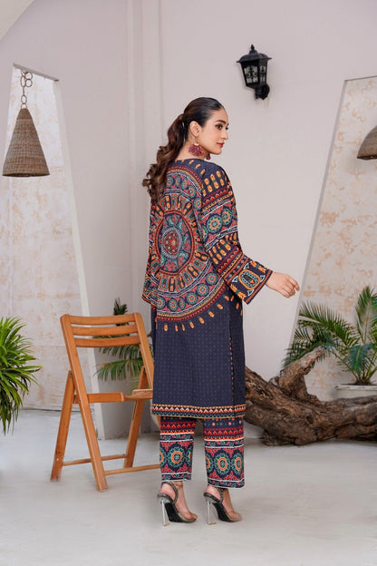 Matka Digital Print 2pc Dress