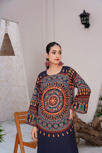 Matka Digital Print 2pc Dress