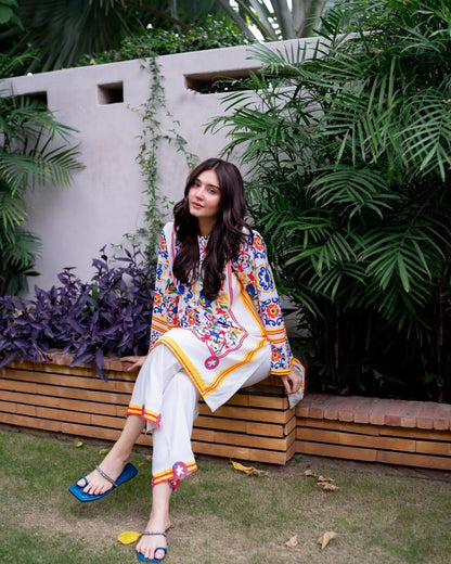 Heer Rani Digital - 2 Piece Stitched