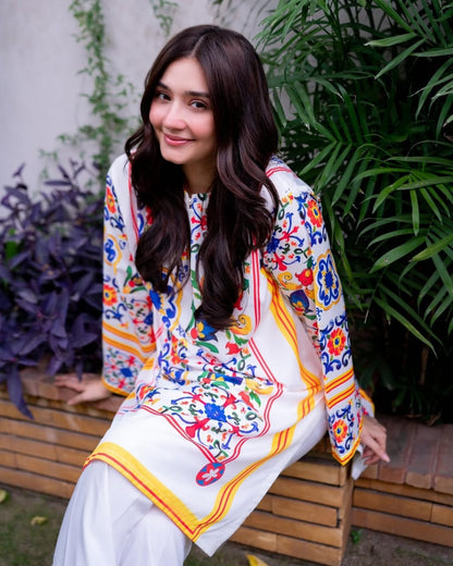 Heer Rani Digital - 2 Piece Stitched