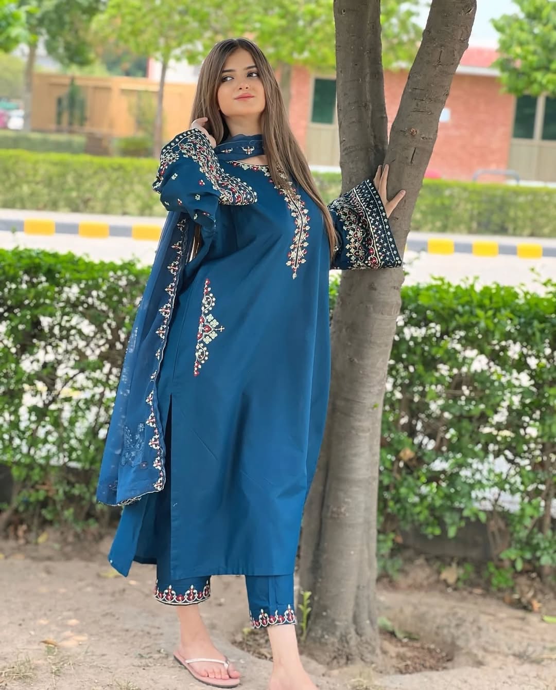 Noor e Nilofar Embroided 3pc dress