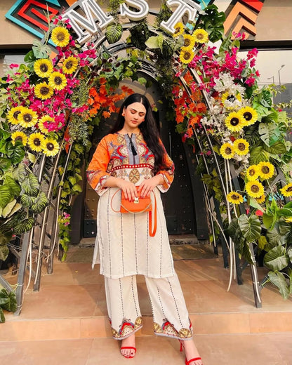 Melvin 2pc Digital Print Dress