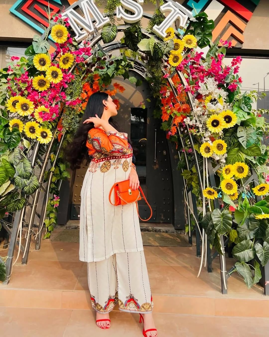 Melvin 2pc Digital Print Dress