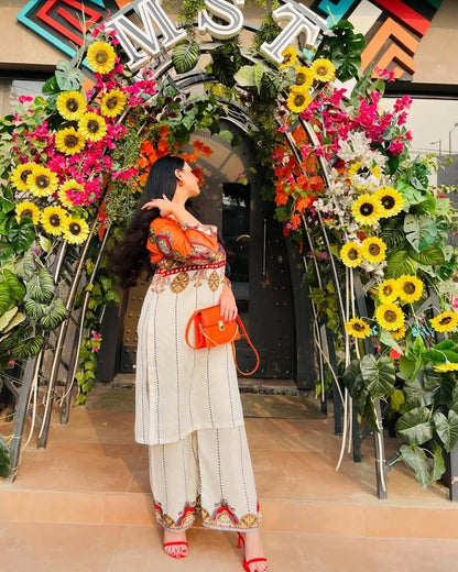 Melvin 2pc Digital Print Dress