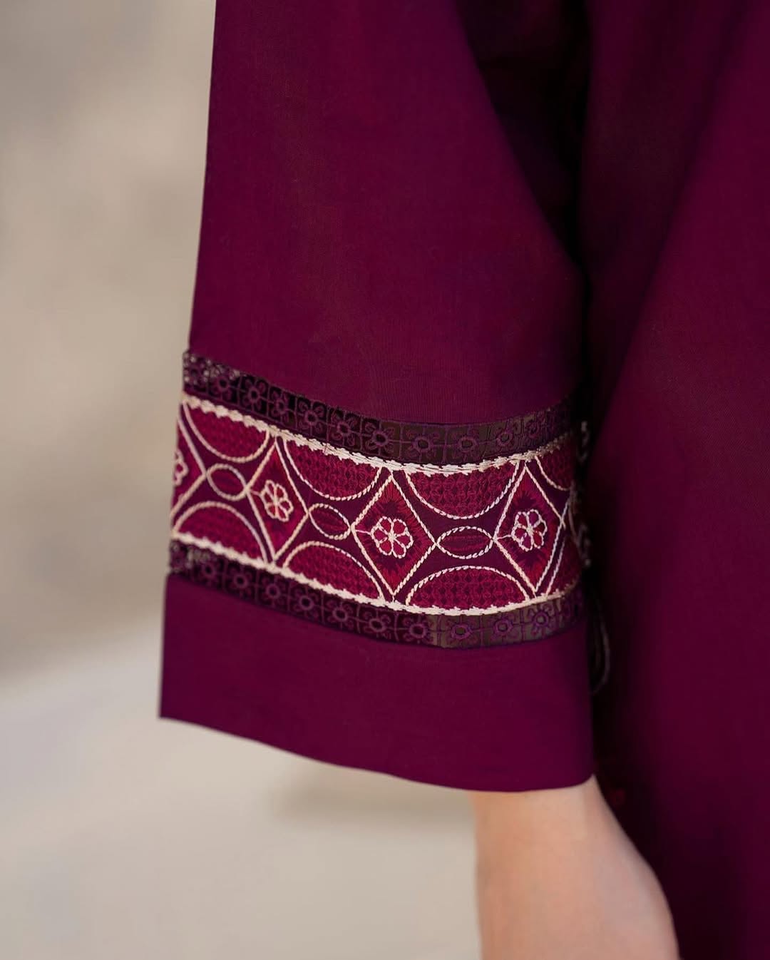 Calico 3pc Embroided Dress