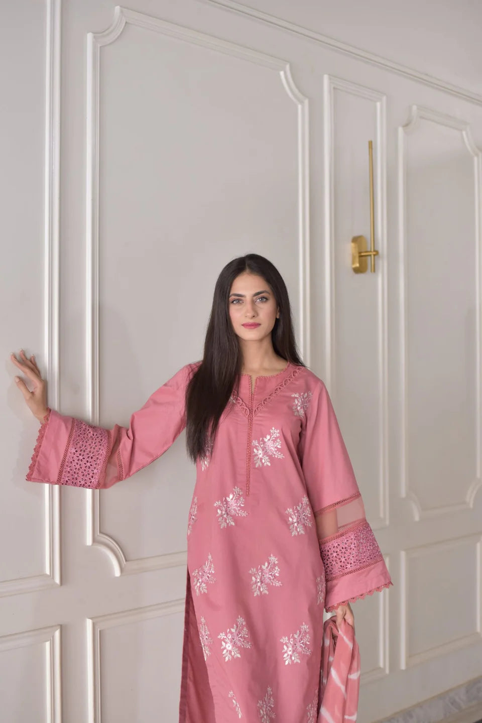 Bahaar 2pc Embroidery Dress