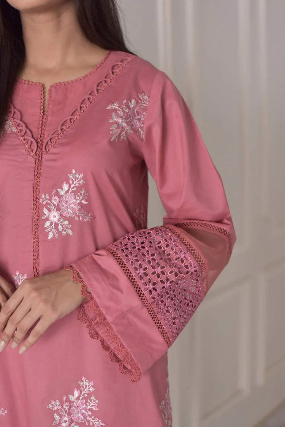 Bahaar 2pc Embroidery Dress
