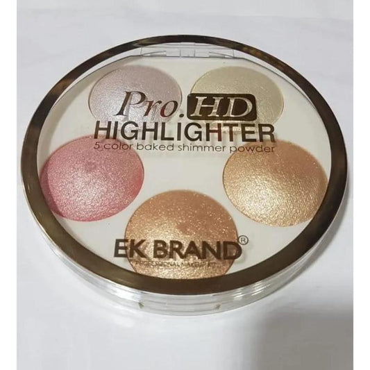 5 in 1 Highlighter Palette ,Best Face Highlighter for Girls in Pakistan
