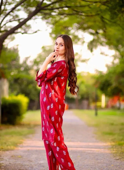 Merub Petal Star - 2 Piece Stitched