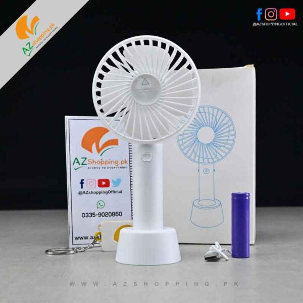 Rechargeable Mini Desk Fan for Kids – USB Portable Handheld Fan