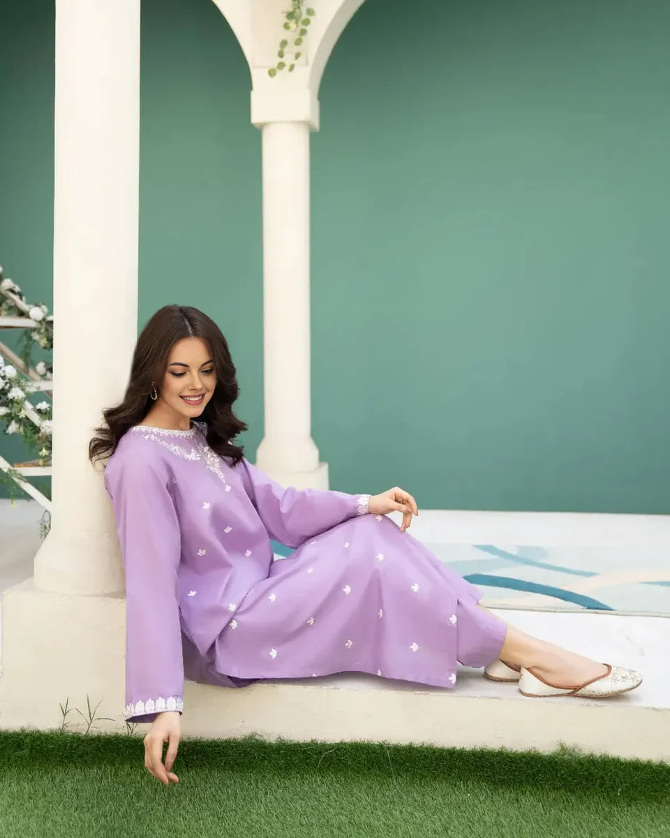 Doora 2pc Embroided Dress