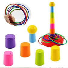 Ring Tower Toy for Kids, Colorful Stacking Rings for Early Learning