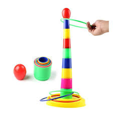 Ring Tower Toy for Kids, Colorful Stacking Rings for Early Learning