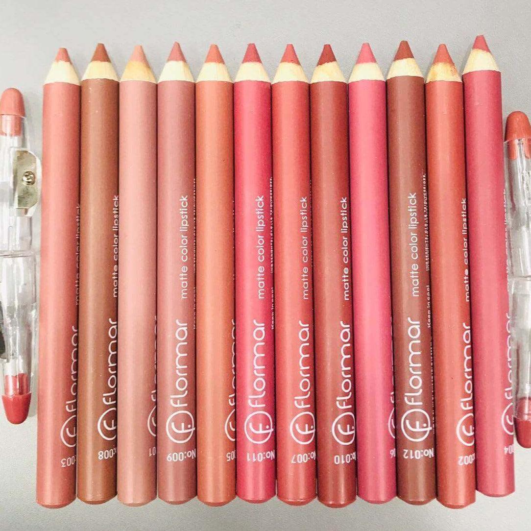 Makeup Nude Lipstick Pencils 12 pcs set