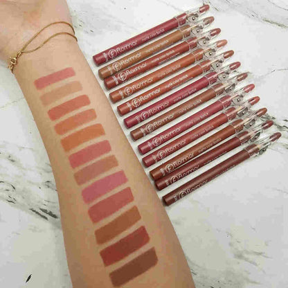 Makeup Nude Lipstick Pencils 12 pcs set