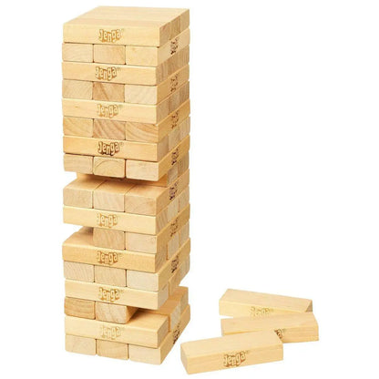 Classic Wooden Jenga Stacking Game
