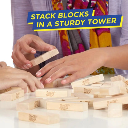 Classic Wooden Jenga Stacking Game