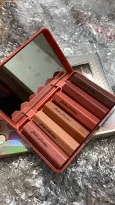 Hangfang Matte Lipstick Set – 6 Lipsticks, lip pencils nude