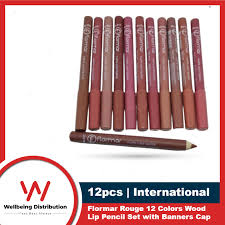 Makeup Nude Lipstick Pencils 12 pcs set