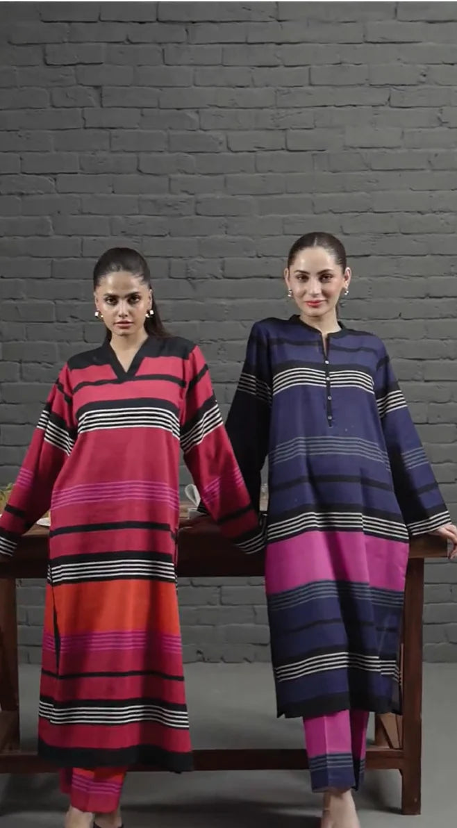 Lining 2pc  Digital Print Dress