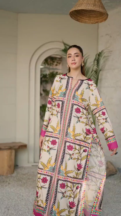 Arzoo Digital Printed - 2 Piece Stitched